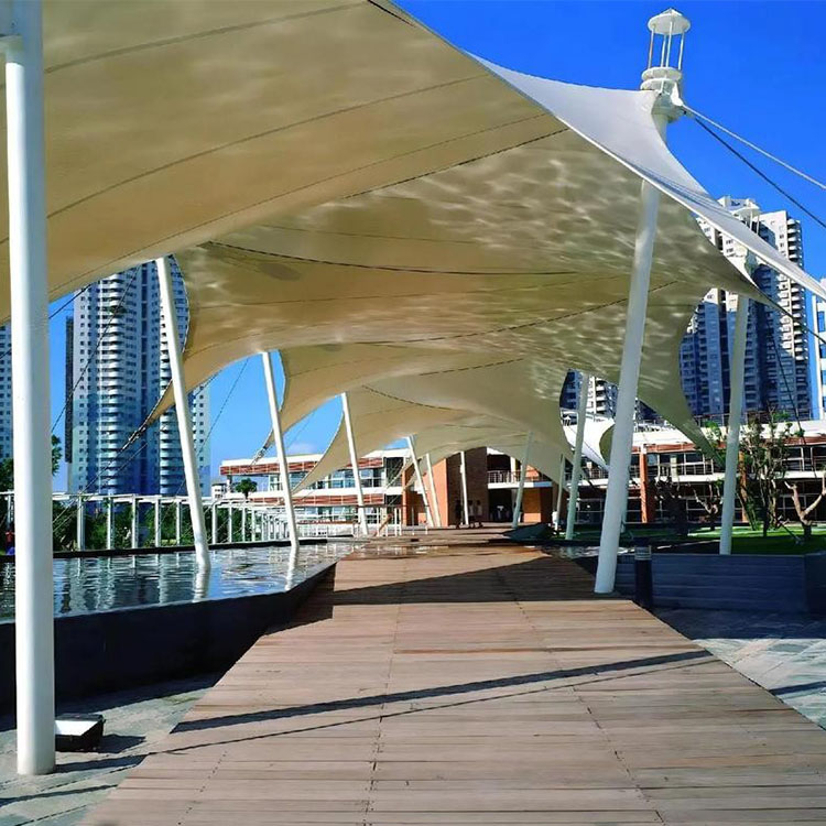 洪雅县膜结构景观棚