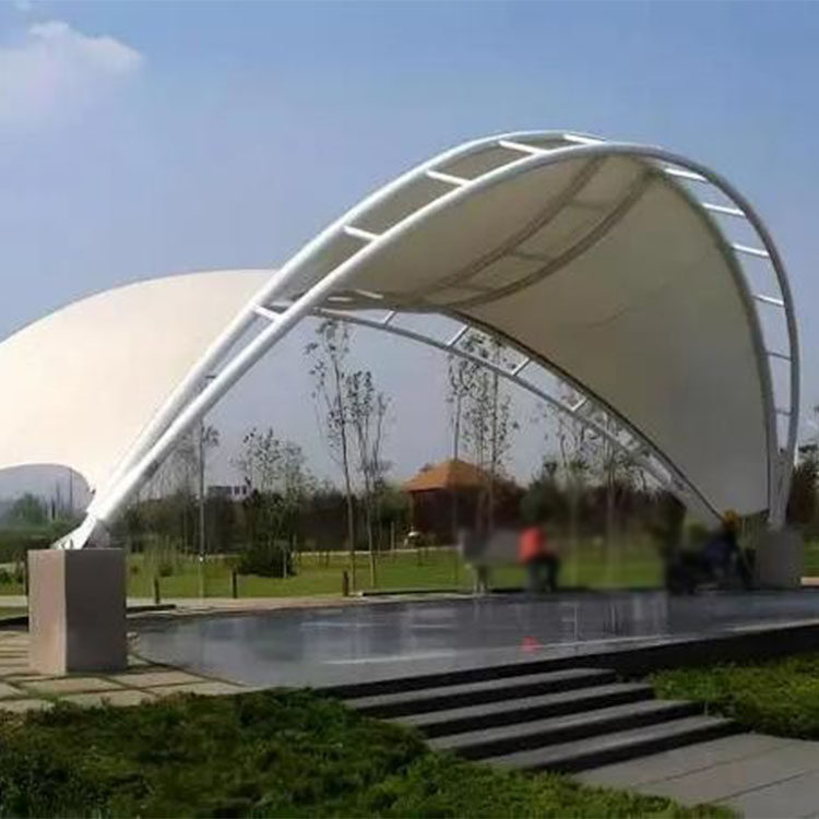 洪雅县膜结构景观棚