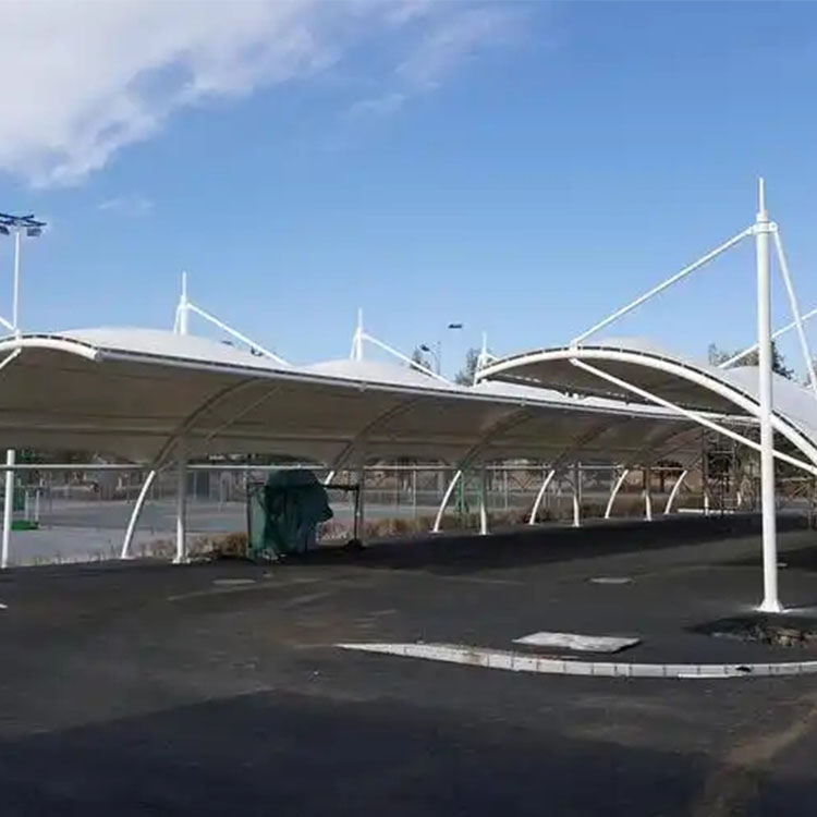 洪雅县膜结构电动车棚