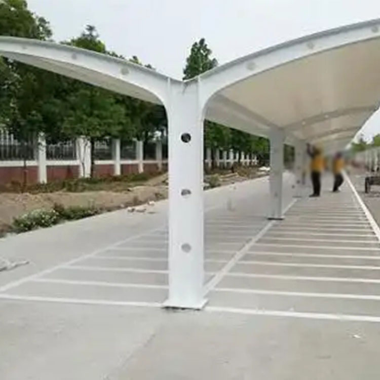 洪雅县膜结构电动车棚